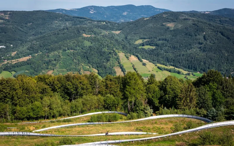Panorama Beskidu Śląskiego
